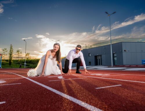 Trash the Dress la Athletic Park din Bacău – Alexandra și Mihai